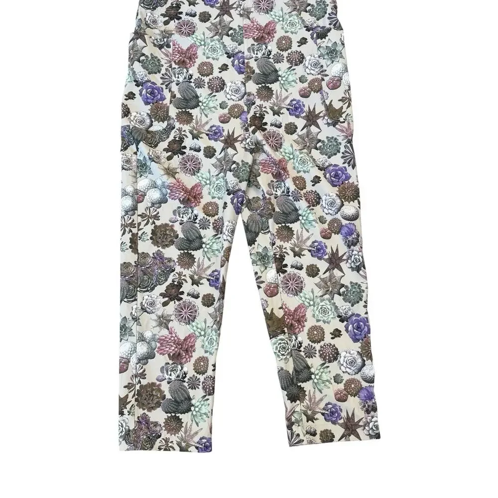 KAVU San Blas Greenhouse Succulent Print Overalls Quick Dry Women's Size XS - Picture 4 of 13
